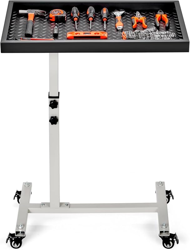 OLBRUS TrayG gray 220 lb rolling tool cart